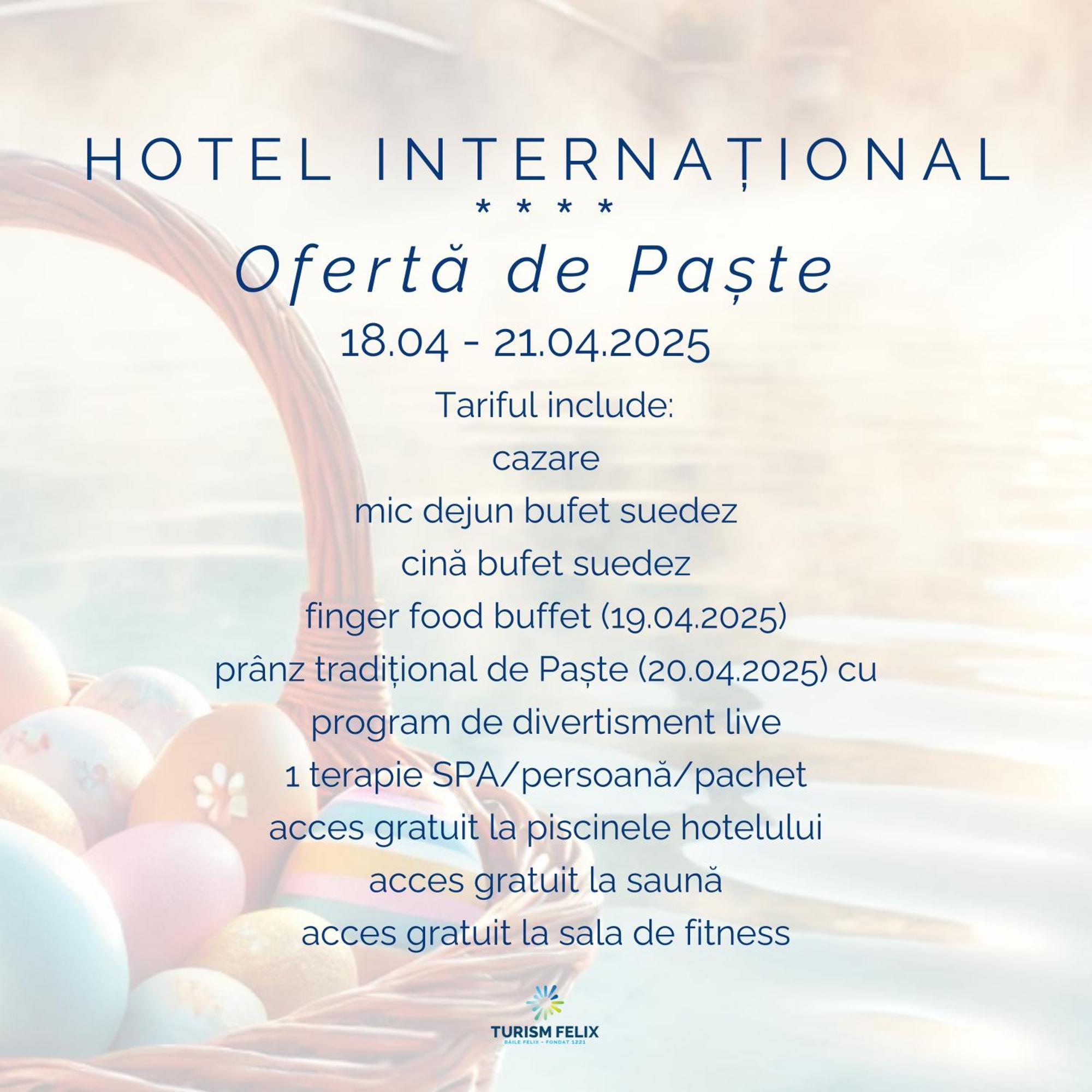 Hotel International Băile Felix Eksteriør bilde